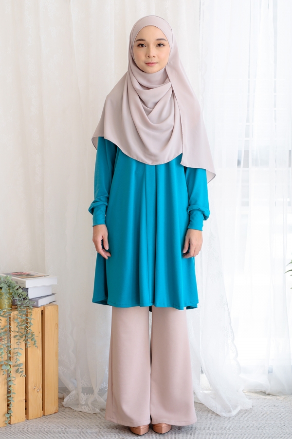 Bloom Blouse - Aqua